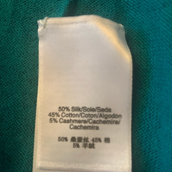 SILK BLEND DKNY COZY CARDIGAN SWEATER - Picture 10 of 12